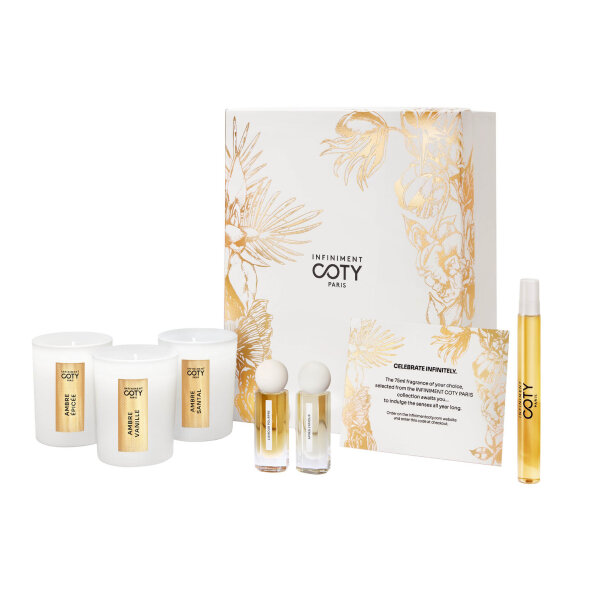 Infiniment COTY PARIS 7 Wonders Duftset mit 7 Parfums, Geschenkset, limitierte Edition