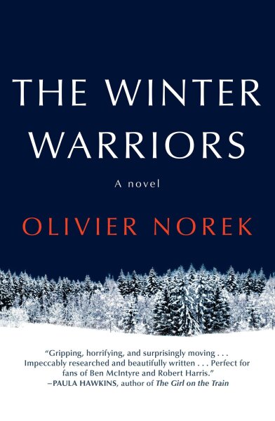 Oliver Norek The Winter Warriors Buch, spannender Kriminalroman, englische Ausgabe, fesselnde Handlung