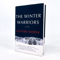 Oliver Norek The Winter Warriors Buch, spannender Kriminalroman, englische Ausgabe, fesselnde Handlung