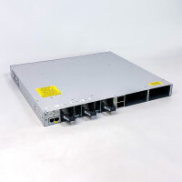 Cisco C9300-24T-A Managed Switch, 24 ports, including 1 power supply module, US power plug, version 80
