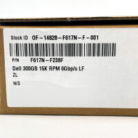 Dell ST3300657SS SAS Festplatte 300GB Cheetah 15K.7 6 Gbps schnelle Datenübertragung