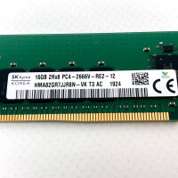 SKhynix 16GB DDR4 2666MHz RAM 2Rx8 PC4-2666V RE2-12 Arbeitsspeicher