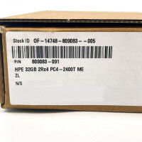 Kingston HPE 32GB DDR4 2Rx4 PC4-2400T RAM Modul, Hochleistungsarbeitsspeicher