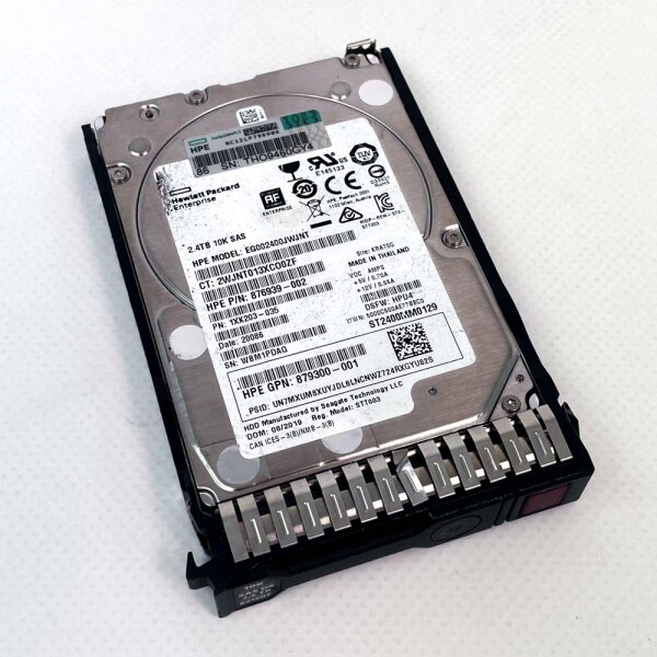 HPE EG002400JWJNT SAS Festplatte 2.4TB 10K RPM Enterprise Storage Drive