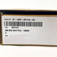 HP Samsung 49Y1415 8GB 2Rx4 PC3L-10600R RAM Modul, energieeffizient, kompatibel mit Servern