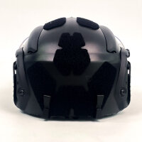 Manta MH2/3 Sicherheitshelm XL 59-64cm Schwarz mit transparentem Visier, Mehrzweck Schutzhelm