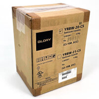 Glory Kassenautomat YRBW-20-CS, Schwarz, automatischer Geldzähler und Kassensystem, kompakt und benutzerfreundlich