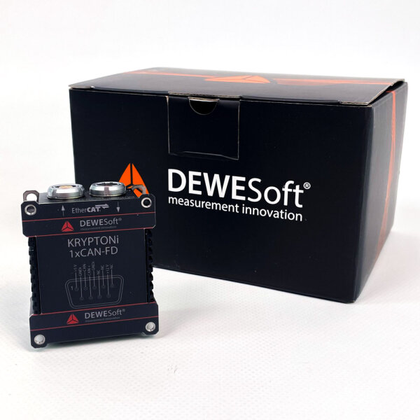DeweSoft Kryptoni 1xCAN-FD Datenerfassungssystem mit CAN-FD Schnittstelle, präzise Messdatenerfassung