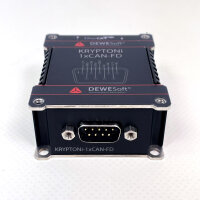 DeweSoft Kryptoni 1xCAN-FD Datenerfassungssystem mit CAN-FD Schnittstelle, präzise Messdatenerfassung