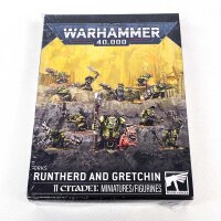 Games Workshop Warhammer 50-16 Orks Runtherd and Gretchin...