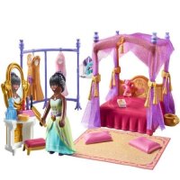 PLAYMOBIL 71847 Princess Bedroom with Dressing Room, Toy Set for Children Ages 4 and Up
