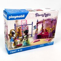PLAYMOBIL 71847 Princess Bedroom with Dressing Room, Toy Set for Children Ages 4 and Up