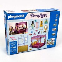 PLAYMOBIL 71847 Princess Bedroom with Dressing Room, Toy Set for Children Ages 4 and Up