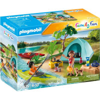 PLAYMOBIL 71425 Camping Set, Tent Toy for Children Ages 4...