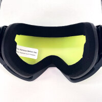 MOX Infinity II Skibrille mit UV-Schutz, Schwarz/Gelb/Grün, komfortabel und robust