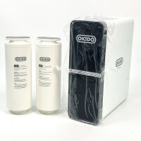 Okido RO600 Umkehrosmose Wasserfilter 110-240V 85W 50/60Hz ohne Power Kabel ohne OVP leichte Gebrauchsspuren