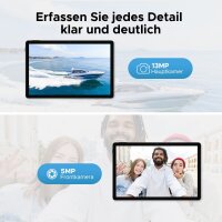 DOOGEE U11 VIP Edition 2025 Android 15 Tablet 11" Gaming, 16GB+128GB, Stift, Maus, Tastatur, Hülle, Schutzfolie, Schwarz