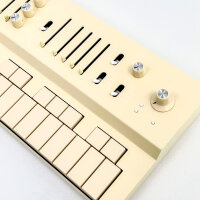 Vongon Replay VA-Synthesizer, sechsstimmig, polyphon, Virtual-Analog, Creme, 100-240V