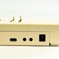 Vongon Replay VA-Synthesizer, sechsstimmig, polyphon, Virtual-Analog, Creme, 100-240V