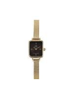 Daniel Wellington Quadro Mini Evergold Amber Damen...