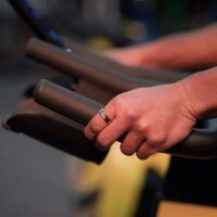 RINGCONN Gen2 Air Smart Ring Size 9, waterproof up to 100m, silver, fitness and health monitor