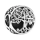 PANDORA Charm Pendant Silver Family Tree Motif Filigree Jewelry Pendant