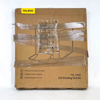 RALENO PKL-D660 faltbares LED-Fotostudio 60x55x55 cm, 65W, 5500K, Fotobox für professionelle Produktfotos