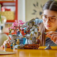 LEGO Ninjago 71819 Dragon Stone Temple Building Set, ages 13+, detailed building and play set