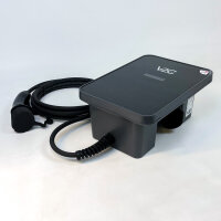 V2C Trydan Wallbox Ladepunkt 7,4 kW, T2S-Kabel, 32A, Schwarz, Modell TRY32-1-OL5