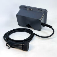 V2C Trydan Wallbox Ladepunkt 7,4 kW, T2S-Kabel, 32A, Schwarz, Modell TRY32-1-OL5