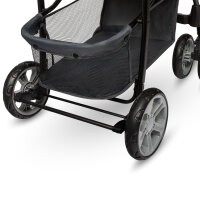 Emma Plus Buggy Stroller up to 15 kg, Pink Scandi, easily foldable, reversible, compact, comfortable