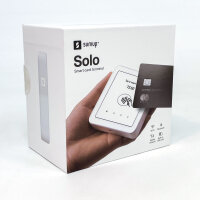 SumUp Solo Kartenterminal mit Ladestation, WLAN, Bluetooth – mobiles Smartcard-Lesegerät für kontaktloses Bezahlen