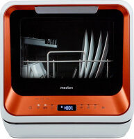 MEDION DWT20 Mini Dishwasher 860W, 2 place settings, 6...