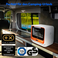 MEDION DWT20 Mini Dishwasher 860W, 2 place settings, 6 programs, delayed start, freestanding, bronze, no water connection required