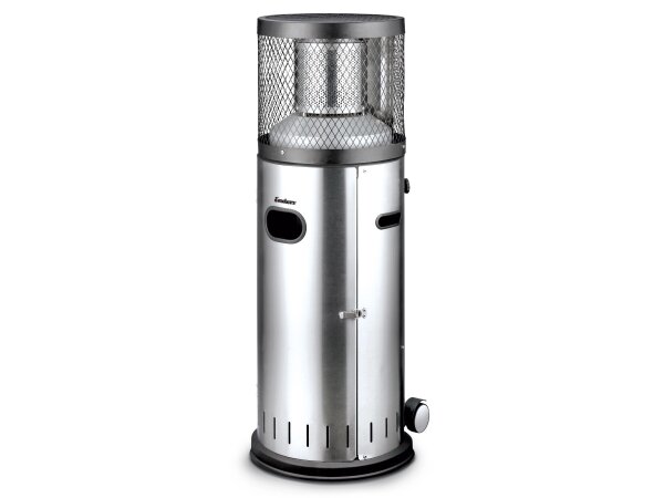 Enders Polo 2.0 Terrassenheizer 1,20 m, 6 kW, Edelstahl, mobiler Heizstrahler für Außenbereiche