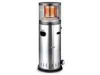 Enders Polo 2.0 Terrassenheizer 1,20 m, 6 kW, Edelstahl, mobiler Heizstrahler für Außenbereiche