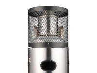 Enders Polo 2.0 Terrassenheizer 1,20 m, 6 kW, Edelstahl, mobiler Heizstrahler für Außenbereiche