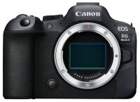 Canon EOS R6 Mark II spiegellose Systemkamera Gehäuse, 2x 256GB SD, 1 Akku, 7,5 cm Touchscreen, WLAN
