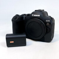 Canon EOS R6 Mark II spiegellose Systemkamera Gehäuse, 2x 256GB SD, 1 Akku, 7,5 cm Touchscreen, WLAN