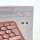 Logitech K380s Pebble Keys 2 Wireless Bluetooth Keyboard AZERTY, Pink, Compact, Quiet Keys