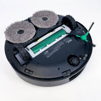 iRobot Roomba Plus 505 Combo Robot Vacuum and Mop, Black, used, without accessories, with AutoWash™ Dock