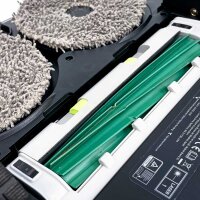 iRobot Roomba Plus 505 Combo Robot Vacuum and Mop, Black, used, without accessories, with AutoWash™ Dock