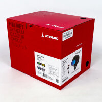 Atomic Savor Visor Stereo Skihelm M 55-59, Schwarz, integriertes Visier, Stereo-Audio-System, leichter Schutz