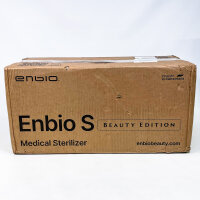 Enbio S Beauty Edition Sterilizer, Model 2.1 Bar, Class B Steam Pressure, 25x16x56 cm, medical grade