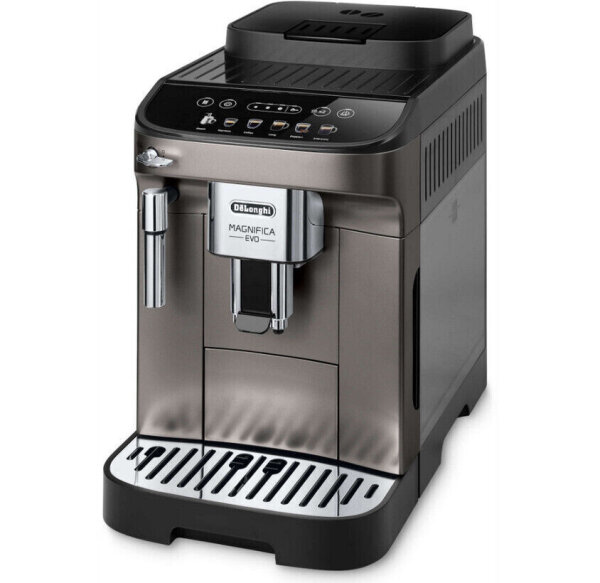 DeLonghi Magnifica Evo ECAM290.42.TB Fully Automatic Coffee Machine 1450 W, Integrated Milk System, Programmable, Compact