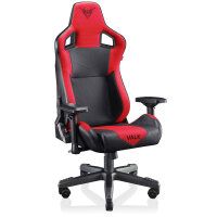 VALK GAIA Gaming Chair red, adjustable 4D armrests, height adjustable, up to 130 kg, office and gaming chair