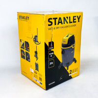 STANLEY SX20P Wet and Dry Vacuum Cleaner 1200 W, 20 L Tank, versatile for water and dust