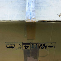 PROBOSS AS3520 luftgefedertes Sitzmodell mit verstellbaren Comfort Plus Armlehnen, Unterseite mit Kratzern