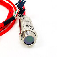 Calex CI5525-2M Infrarot-Temperatursensor, berührungslos, präzise Messung, 2 Meter Kabel