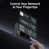 GL.iNet GL-BE3600 Slate 7 Mobiler WiFi 7 Reise-Router mit...